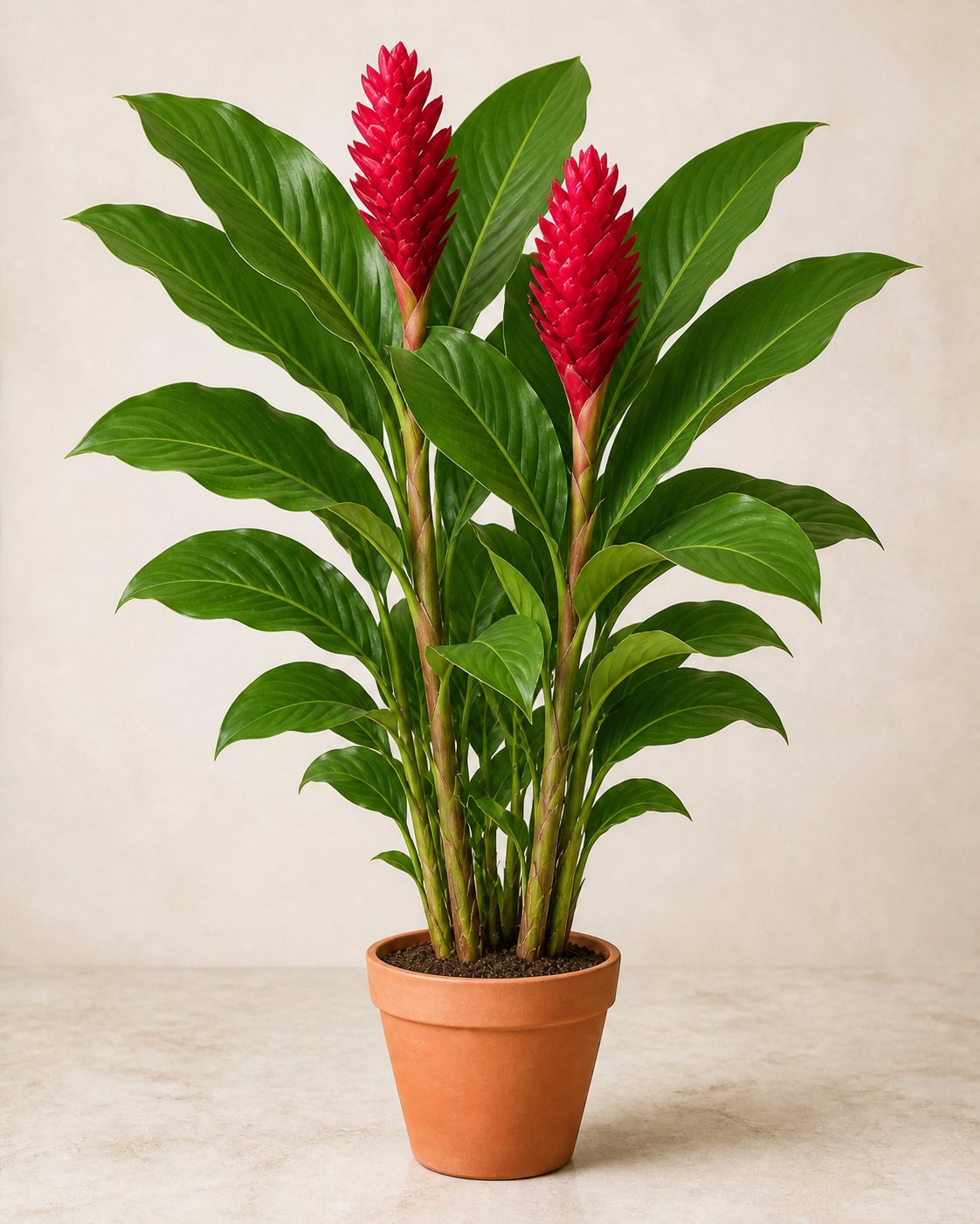 Illustration of Alpinia Purpurata