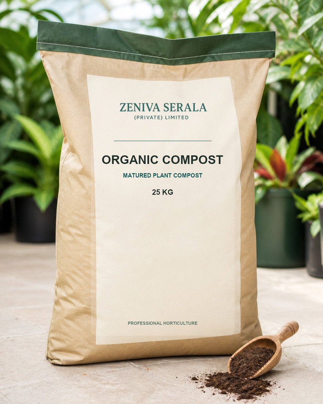 Illustration of Organic Compost
