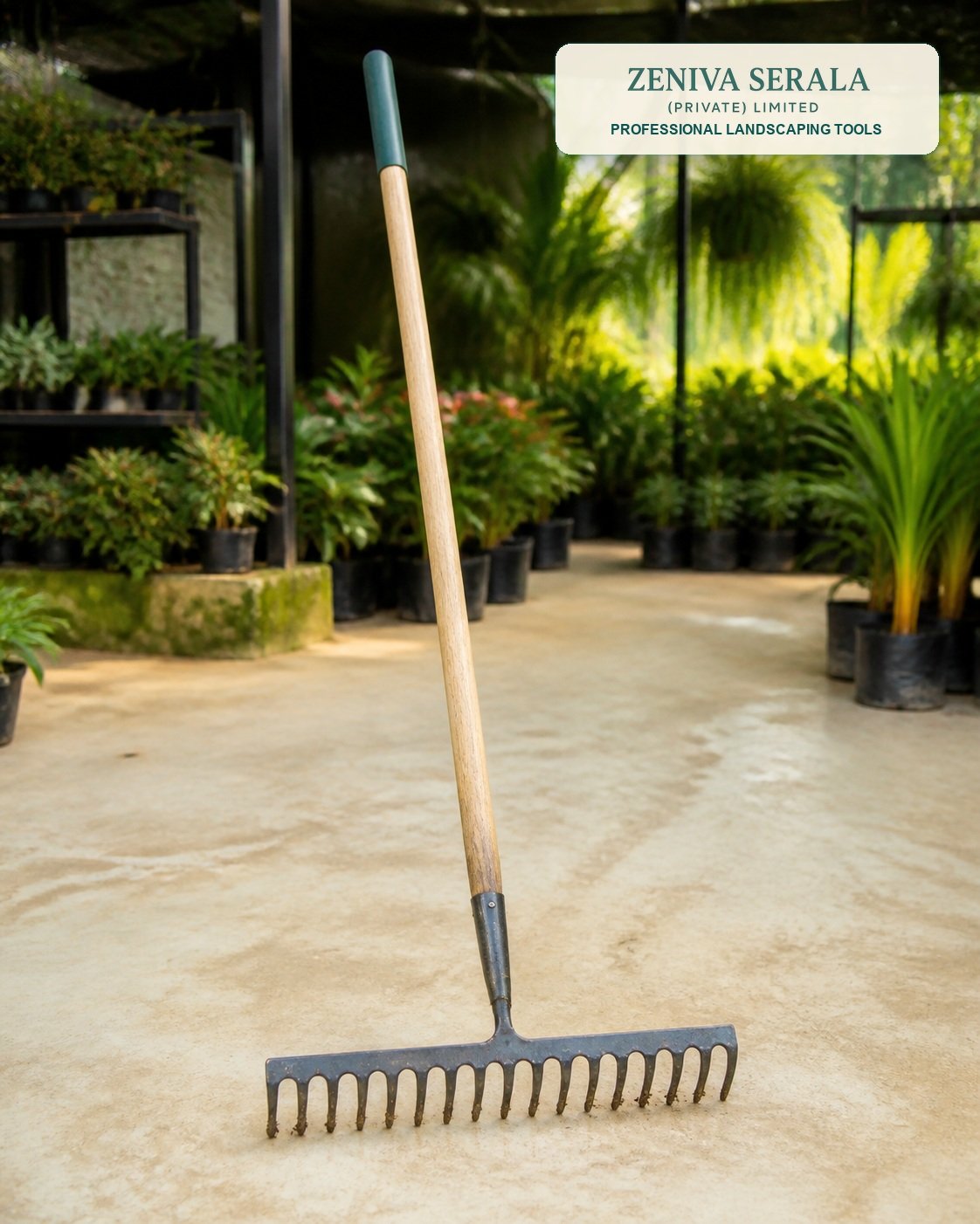 Illustration of Steel Garden Rake